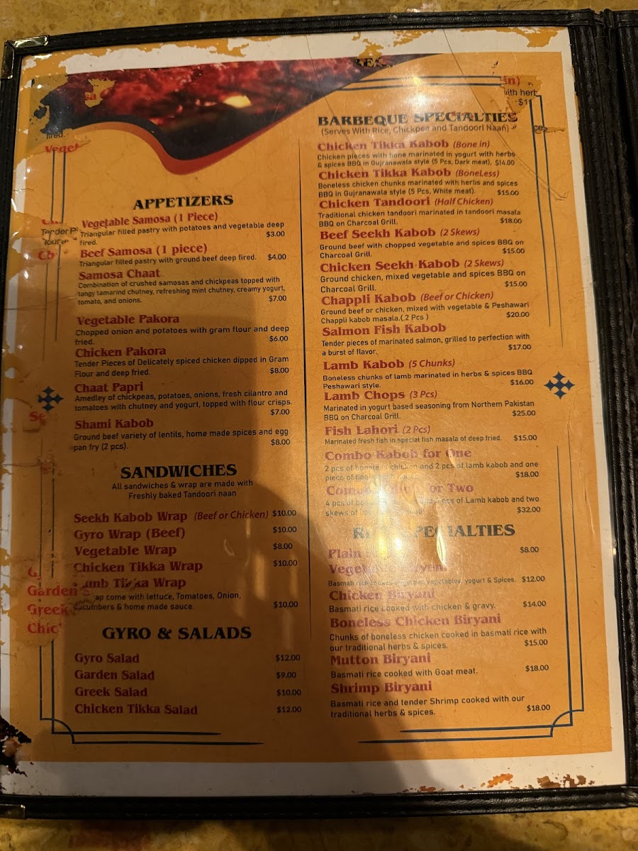 Mehran Restaurant Menu - Image 3